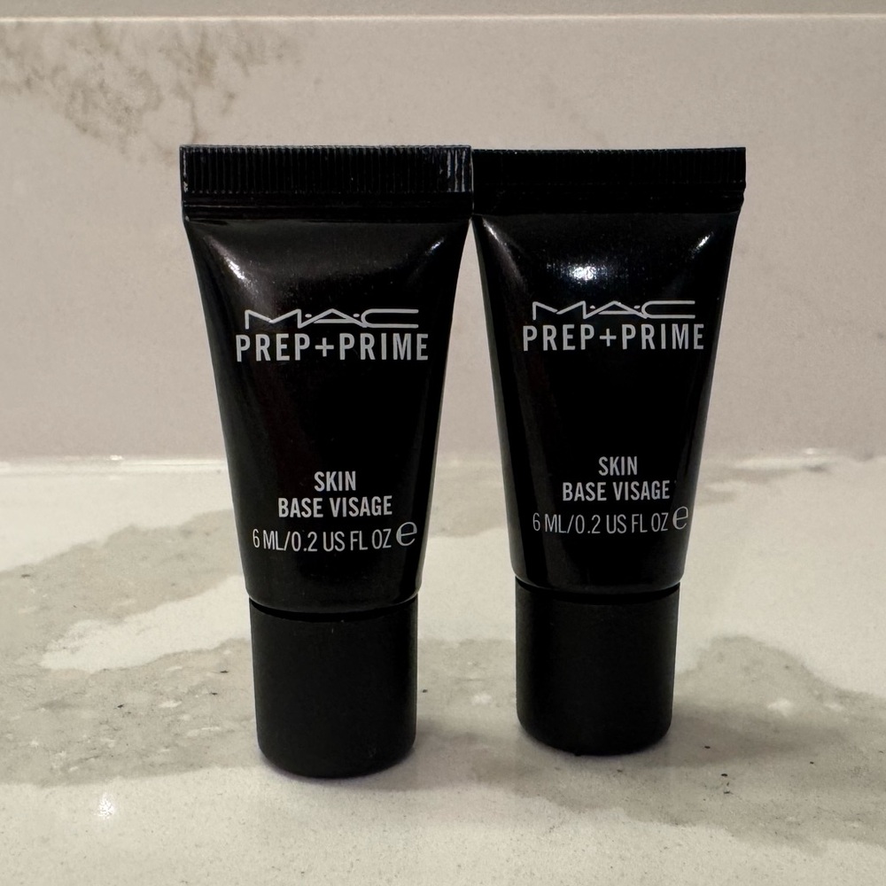 MAC Lot of 2 Prep & Prime Skin Base Primer Deluxe Mini Sample Size
